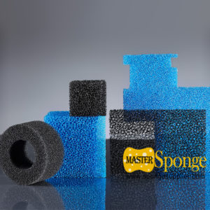 Custom-made Reticulated cellular sponge foam for packed tower water treatment