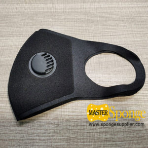 compressed foam anti-pollution mask for pollen(with breather valve)