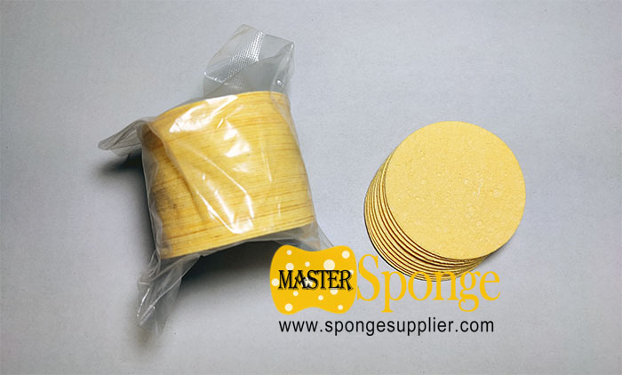 wholesale product: compressed dehydrated cellulose sponge(facial sponge)